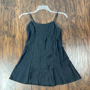 Victoria’s Secret Black Silk Chemise Y2K Sexy Vintage Slip Lingerie Women’s S